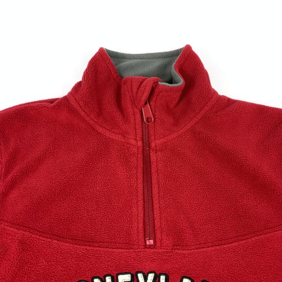 3/$25 Disneyland Mickey Mouse Fleece Pullover - Red, Size M - Picture 3 of 11